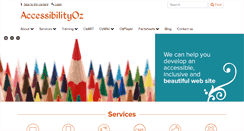 Desktop Screenshot of accessibilityoz.com